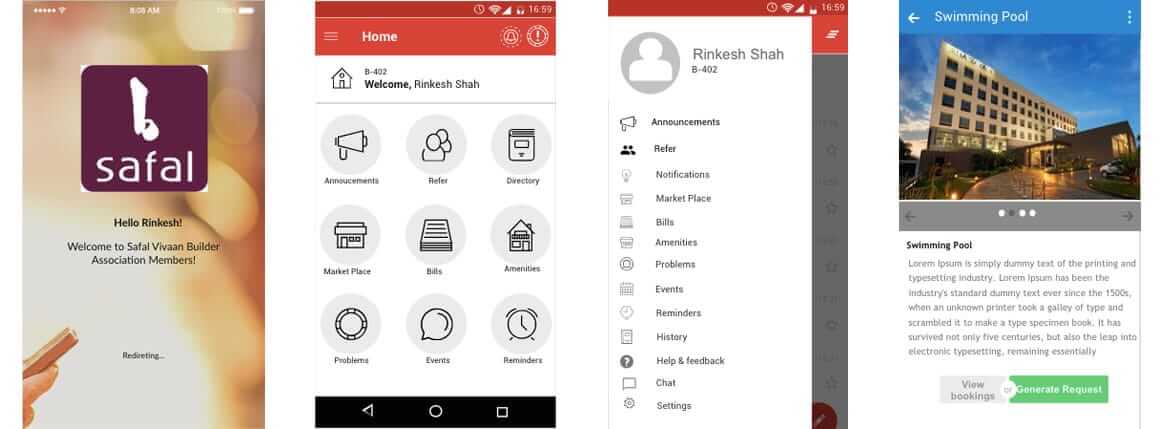 UX for Residential Society App