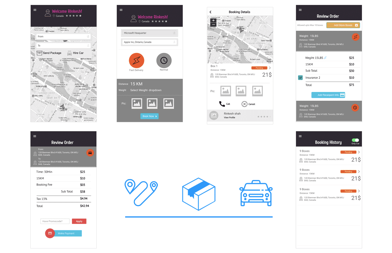 UX for Drop shipping App