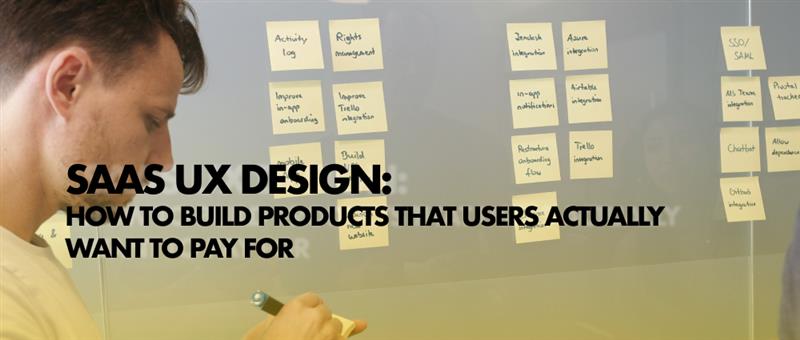 SaaS UX Design: How ...